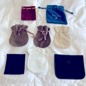 8 Jewelry Storage Pouches